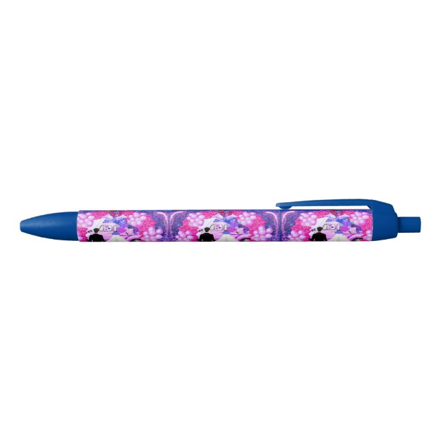 Bride Groom Just Married Writing Pen (Top)