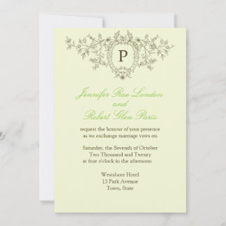 Bride Groom Monogram Wedding Monograms Weddings Invitation