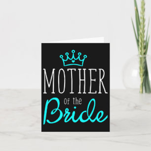 Bride Groom Shirts Mother Of The Bride Wedding Squ Card