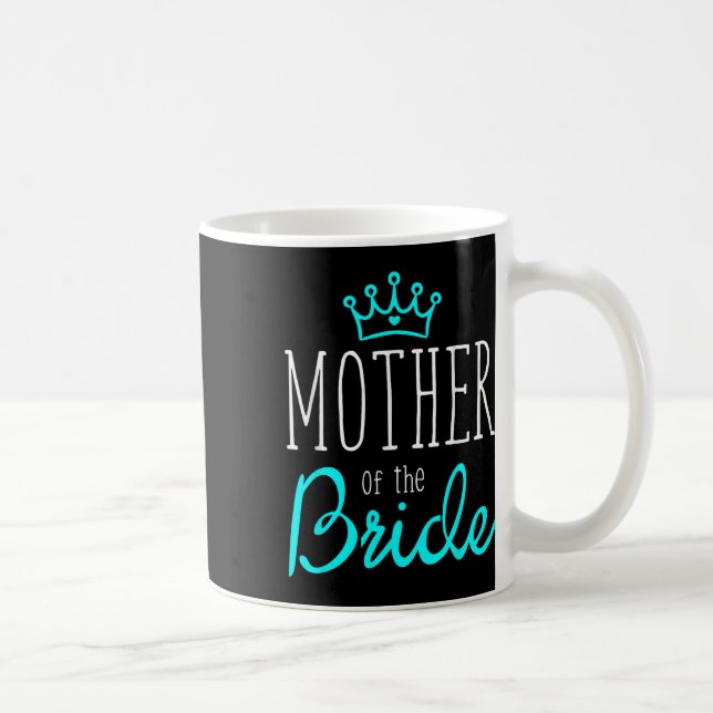 Bride Groom Shirts Mother Of The Bride Wedding Squ Coffee Mug (Right)