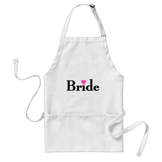 Bride Heart Standard Apron (Front)