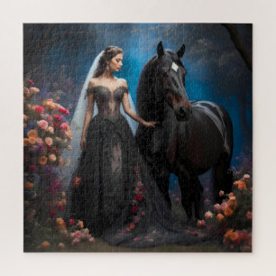 Bride & her Stud Wildlife & Nature  Jigsaw Puzzle