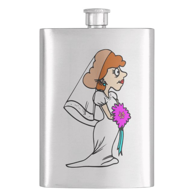 BRIDE HIP FLASK (Front)