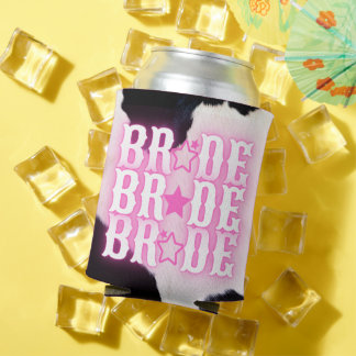Bride Howdy Cowgirl Customised  Can Cooler
