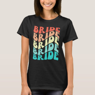Bride I Do Crew Retro Bachelorette Party Bridesmai T-Shirt