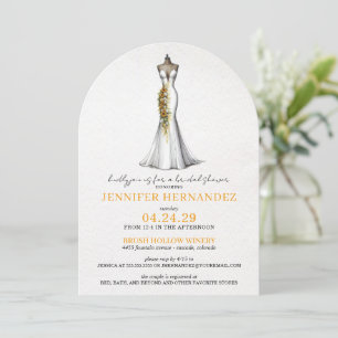 Bride in Bloom Sunflowers Bridal Shower Invitation