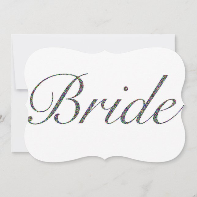 Bride Invitation (Front)