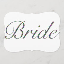 Bride Invitation