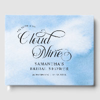 Bride Is On Cloud Nine Bridal Shower Welcome