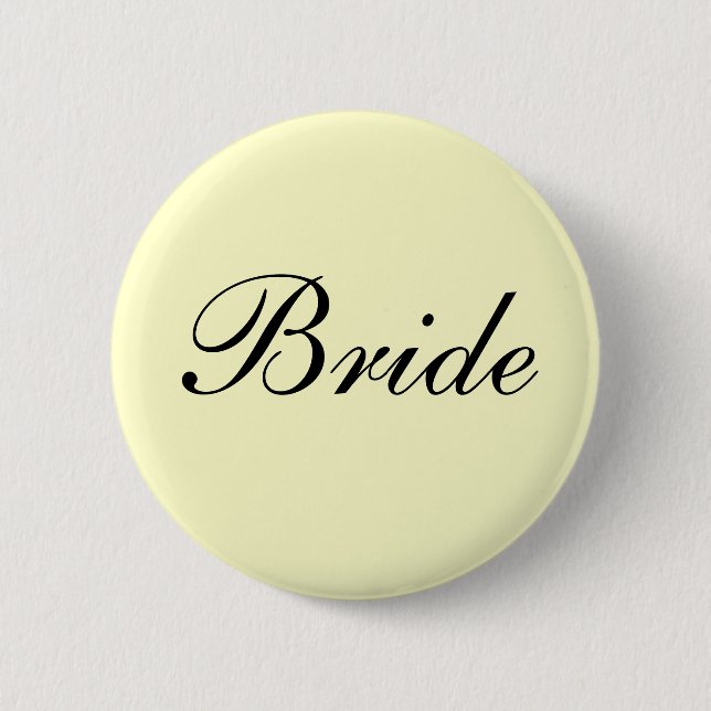 Bride Ivory Button (Front)