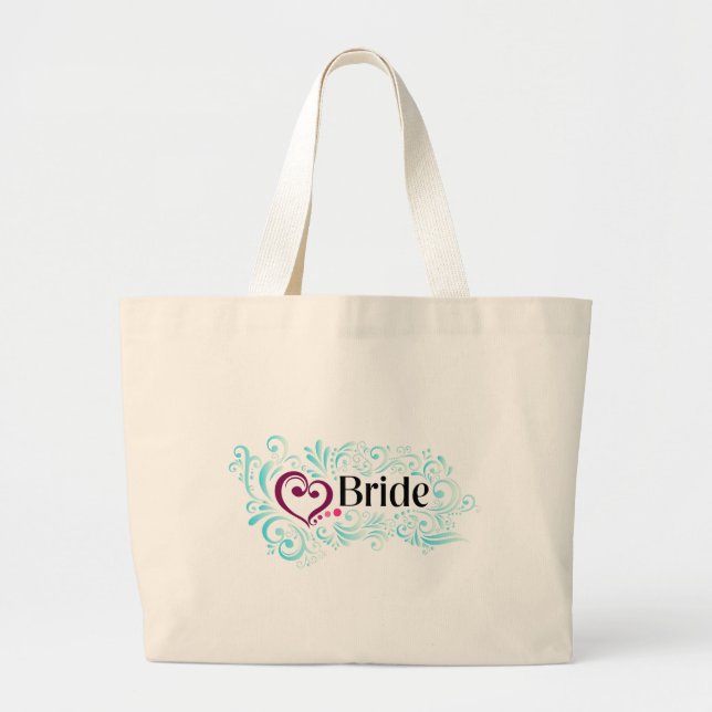 "Bride" Jumbo Tote (Front)