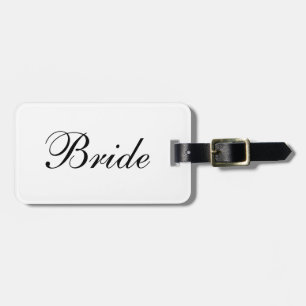 "Bride" Luggage Tag