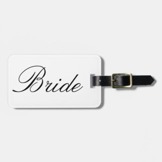 Bride Luggage Tag