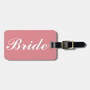 Bride Luggage Tag