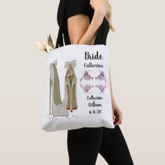 Bride Memento Gift Tote Bag