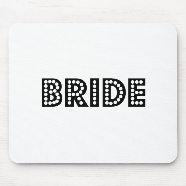 Bride Mouse Mat (Front)