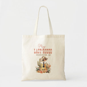 Bride My Last Rodeo Bachelorette Weekend Tote Bag