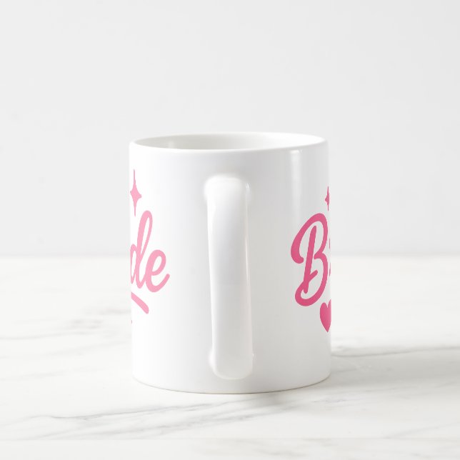 Bride Neon Pink  Coffee Mug (Handle)