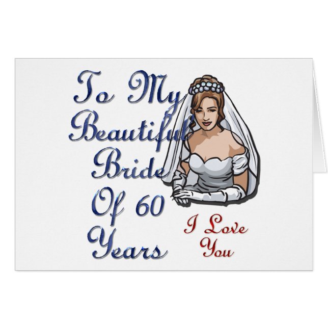 Bride Of 60 Years (Front Horizontal)