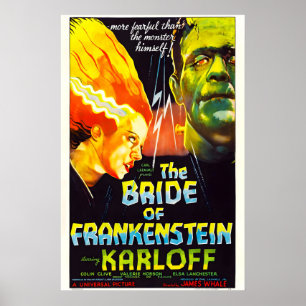 Bride of Frankenstein 1935 Movie POSTER PRINT