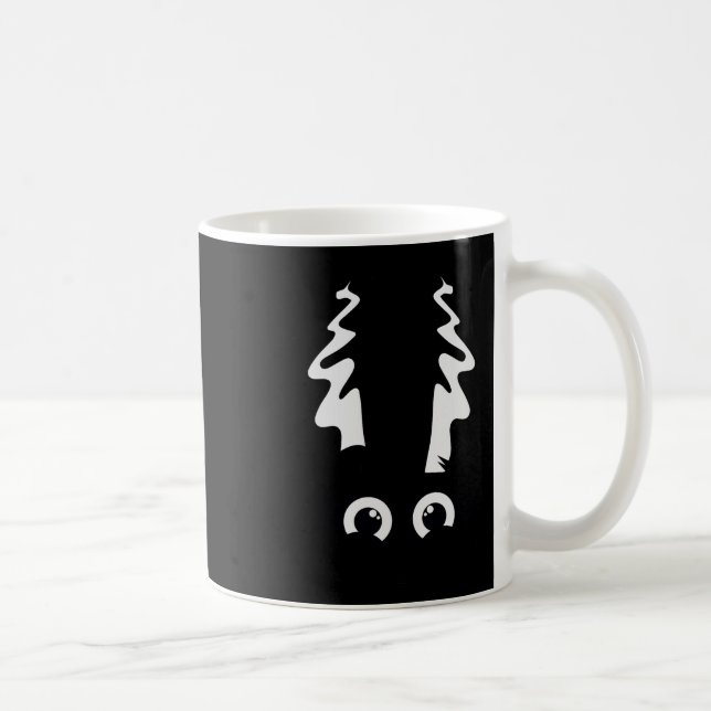 Bride Of Frankenstein Cute Monster Halloween Costu Coffee Mug (Right)