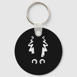 Bride Of Frankenstein Cute Monster Halloween Costu Key Ring