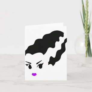 Bride Of Frankenstein Monster Halloween Costume 2 Card