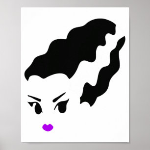 Bride Of Frankenstein Monster Halloween Costume 2  Poster