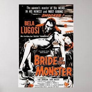 Bride of the Monster Poster