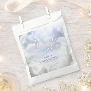 Bride On Cloud Nine 9 Pampas Bridal Shower Favour Bags