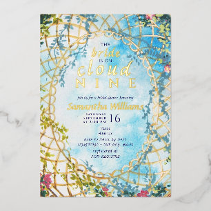 Bride On Cloud Nine Rococo Revival Bridal Shower