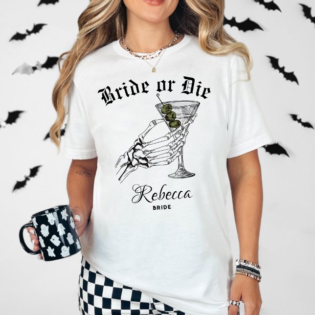 Bride Or Die Til Death Do We Party Bachelorette T-Shirt (Creator Uploaded)