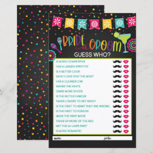 Bride or Groom Game - Fiesta