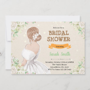 Bride party invitation