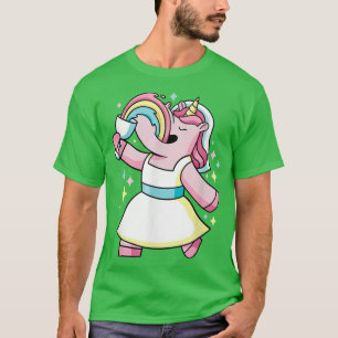 Bride Party Unicorn Fun Girls Night Out  T-Shirt