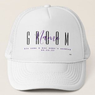 Bride Personalised hat HAMbyWG