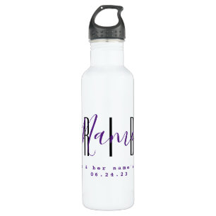 Bride Personalised Water Bottle HAMbyWG