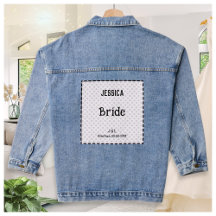 Bride Pretty Polka Dot Custom Bridal Party Wedding