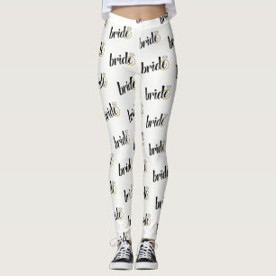 Bride Printed Leggings