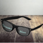 BRIDE Reception Bridal Wedding Party Groomsman Retro Sunglasses<br><div class="desc">Darling, party in style with these fun wedding party sunglasses. Perfect for your wedding day celebration, bachelor, engagement or Jack & Jill party! Look for coordinating bride and groom and other wedding party shades. Your guests will love them and they will make the perfect party favour. Take lot's of pictures,...</div>