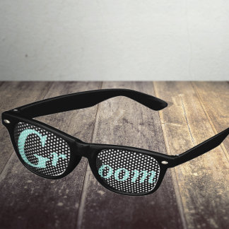 BRIDE Reception Shower Bridal Wedding Party Groom Retro Sunglasses