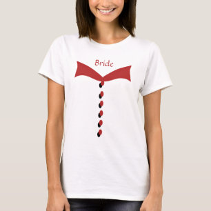 Bride Red Wedding Tee