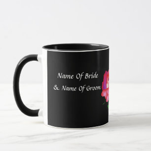 "Bride" Rose Mug - Customisable
