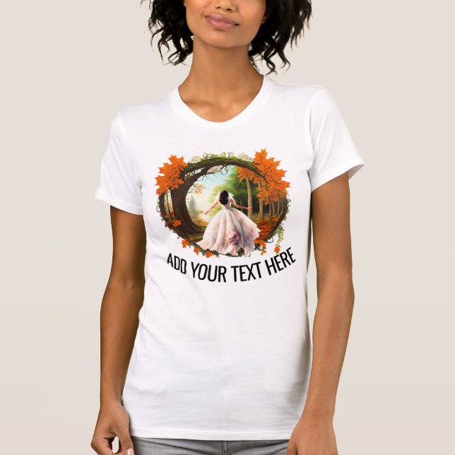 Bride Running T-Shirt (Front)