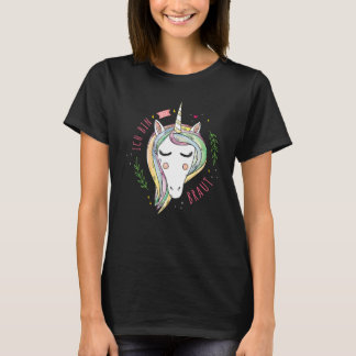 Bride saying with unicorn  party hen party T-Shirt