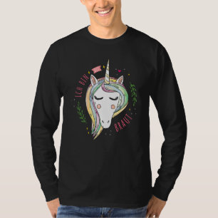 Bride saying with unicorn party hen party T-Shirt