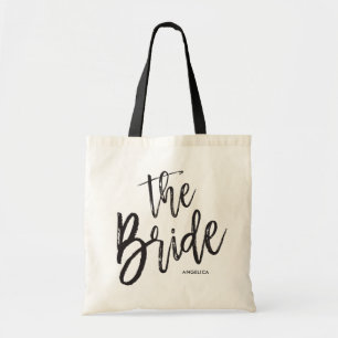 Bride   Script Style Custom Wedding Tote Bag
