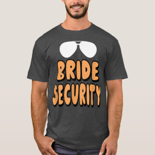 Bride Security Nephew Niece Brother Sister Cousin T-Shirt