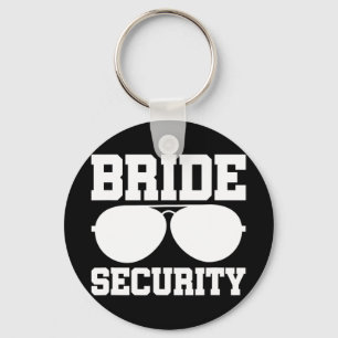 Bride Security Ring Bearer Wedding Party Kids Boys Key Ring