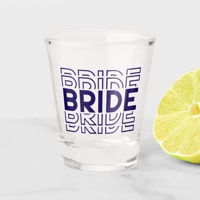 Bride  shot glass (Front)